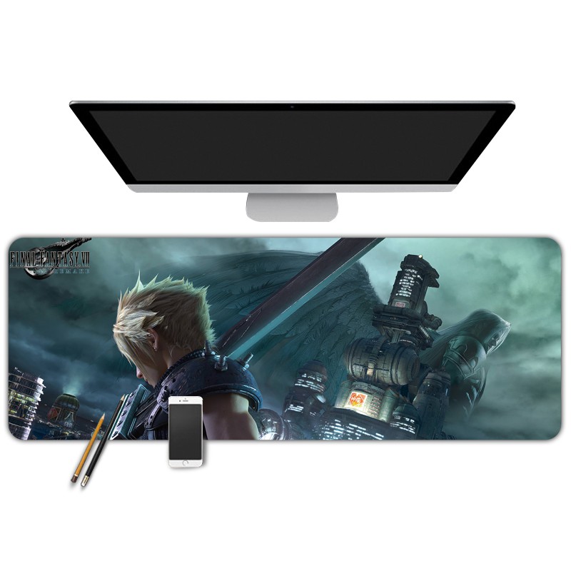 Tấm Lót Chuột Chơi Game 60cm X 30cm Final Fantasy 7