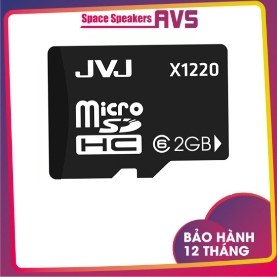 Thẻ nhớ JVJ 2G ⚡Bán sỉ thẻ nhớ⚡ Bảo hành chính hãng 12 Tháng đổi mới