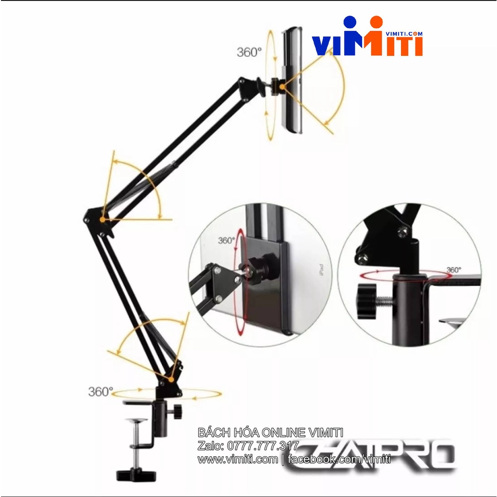 Giá đỡ điện thoại đa năng dành cho điện thoại và máy tính bảng, rất tiện lợi, phải mua ngay