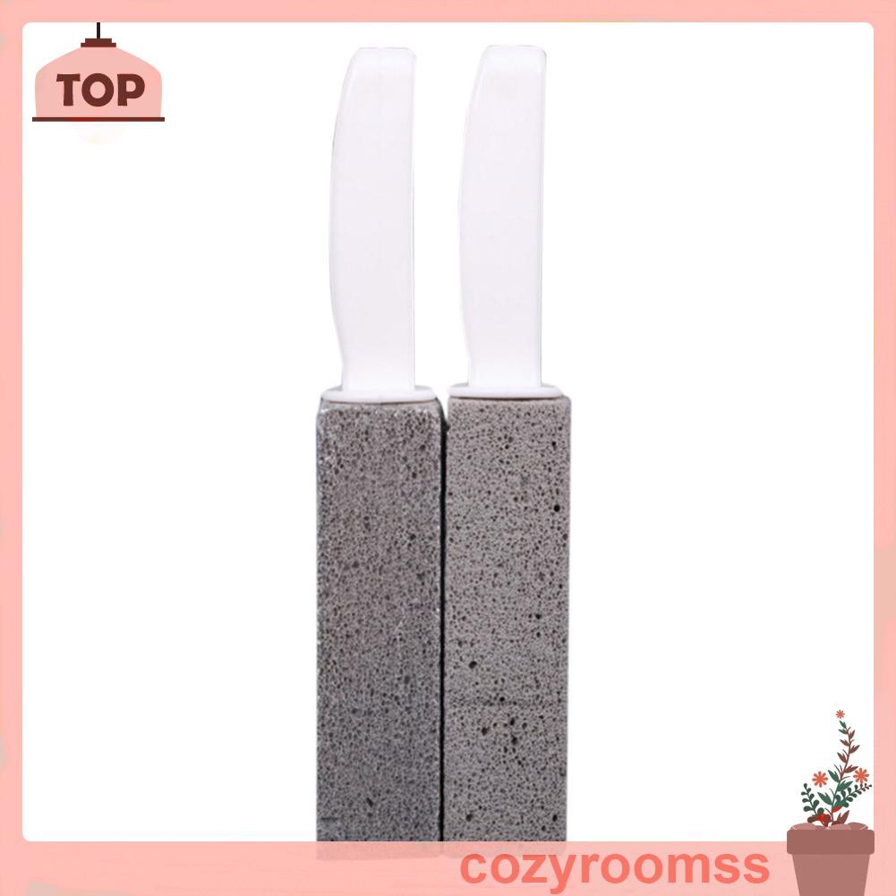 COZYR 2pcs Water Toilet Bowl Natural Pumice Stone Cleaner Brush Wand Cleaning Rod