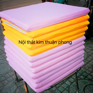 Nệm ngồi dây kéo hồng trơn