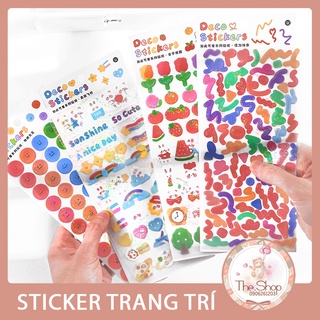 Nhãn Dán Trang Trí lấp lánh rất dễ thương