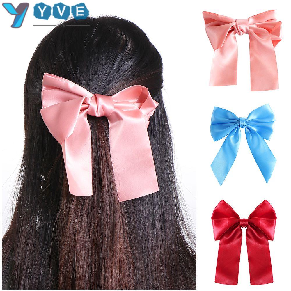 Accessories Women ' s Fashion Bowknot Large Ribbon Big Bow Hairbands