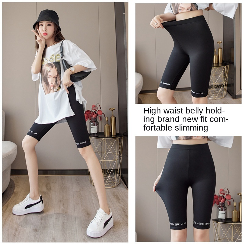 Quần lửng ôm dáng lưng cao thời trang cho nữ