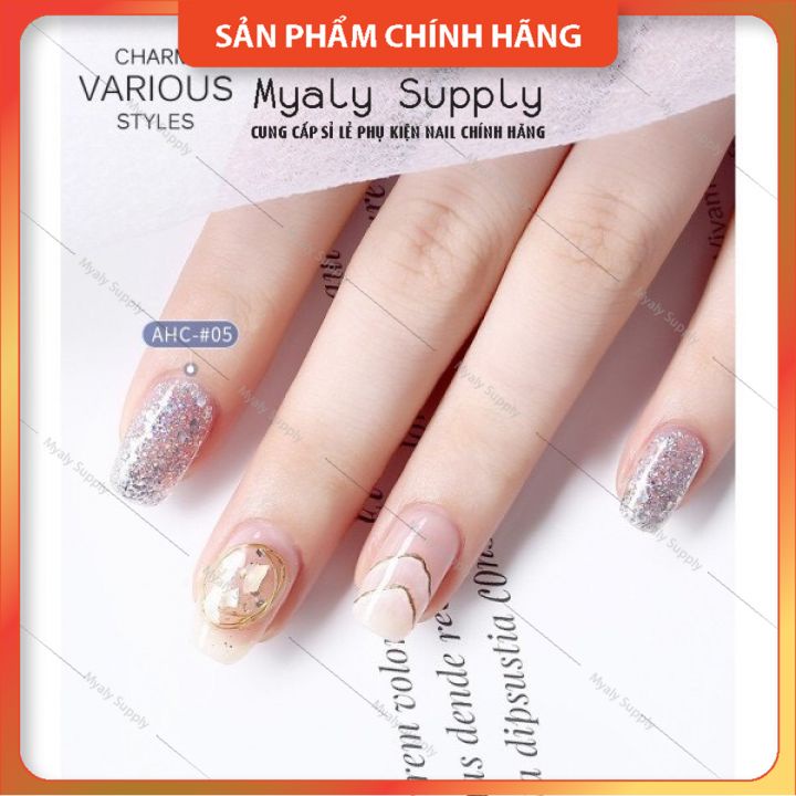 Set Sơn AS Nhũ Chai Đỏ Nắp Nhọn 9 Chai Cao Cấp AHC