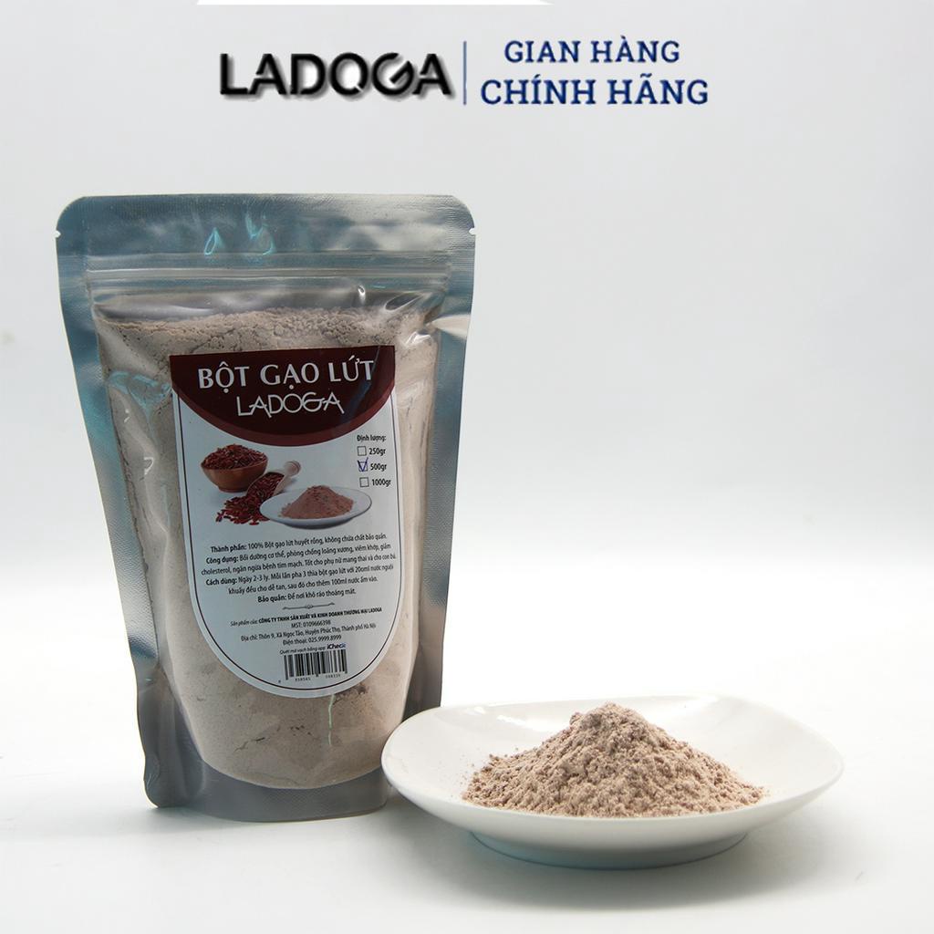 Bột gạo lứt đỏ nguyên chất LADOGA cao cấp giúp giảm cân tốt cho sức khỏe