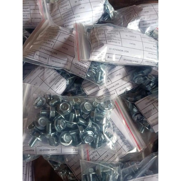 Ốc Hộp Xích Zin hộp sên 6mm×6mm