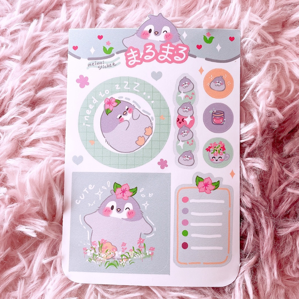 MaruMaru -  Sticker chống nước - Meimei Sticker