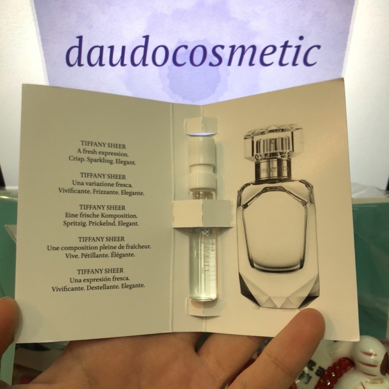 [ Vial nhiều mẫu ] Nước hoa Tiffany & Co EDP - Sheer EDT - Love for Her EDP 1.2ml | BigBuy360 - bigbuy360.vn