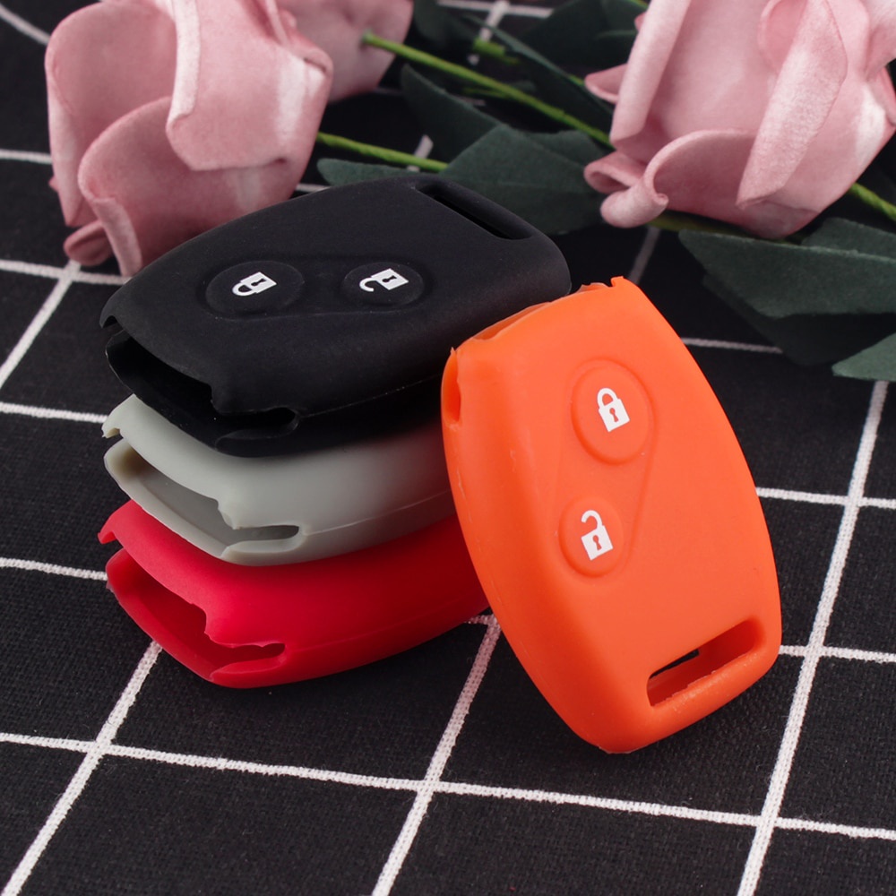 Vỏ Bọc Chìa Khóa Điều Khiển Từ Xa 2 Nút Bằng Silicone Cho Honda Accord CRV Civic