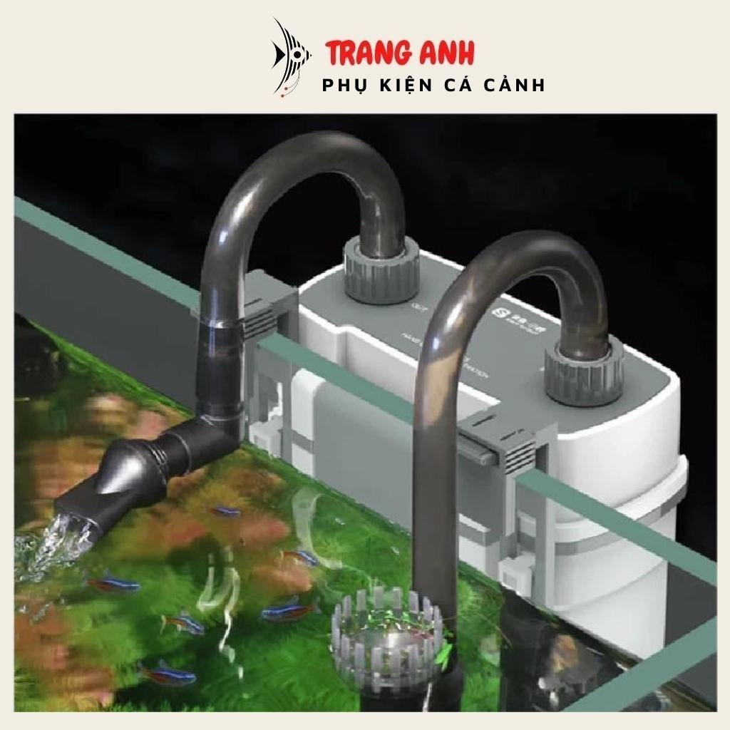 Máy lọc treo Xiaoli Sunsun XBL 300, 400, 500, 600 có hút vàng, máy lọc nước hồ cá cảnh chính hãng
