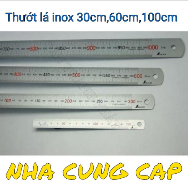 THƯỚT LÁ INOX NHIỀU SIZE