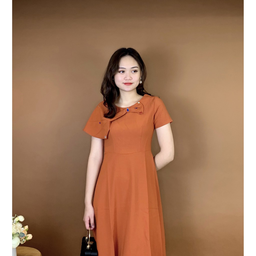 Váy xòe mango đính đá EMVY - V35 | BigBuy360 - bigbuy360.vn