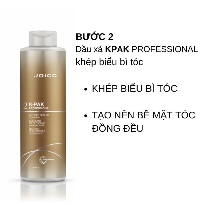 Dưỡng chất khép biểu bì tóc JOICO KPAK CUTICLE SEALER 1000ml