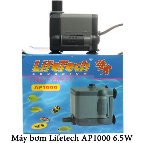 Máy bơm bể cá - Máy bơm nước hồ cá LifeTech AP 1000 6.5W