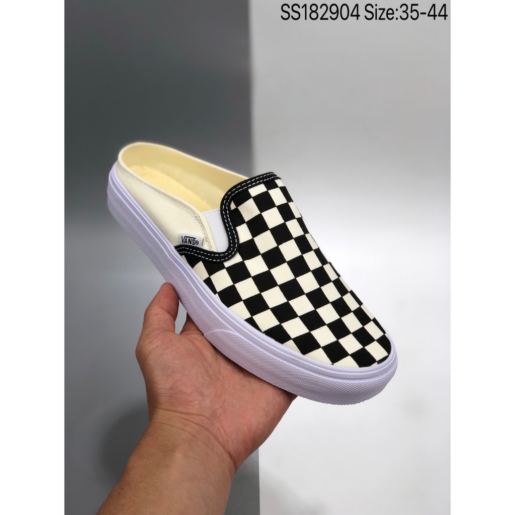 📦 FULLBOX 🌐 ORDER  🎀 SALE 50% 🎀 💯 ẢNH THẬT 🏷 Vans Vault OG Classic Slip-on LX"Checkerboard" 🏷 👟 GIÀY NAM NỮ 👟