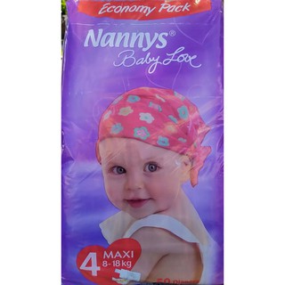 Bỉm/Tã dán Nannys Mini ( S ) (2kg-5kg) 50 chiếc/ 01 gói
