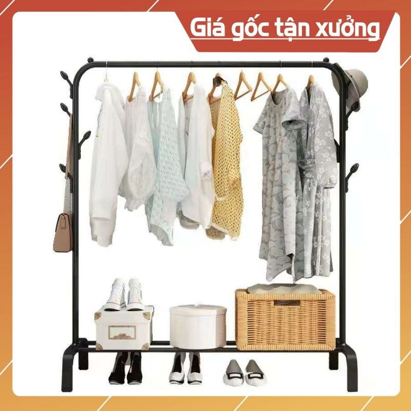 GIÁ TREO QUẦN ÁO,MŨ, TÚI Đa Năng ( 3 in 1) , MẪU mới - sang - Đẹp - tiện lợi, dễ dễ lắp ráp