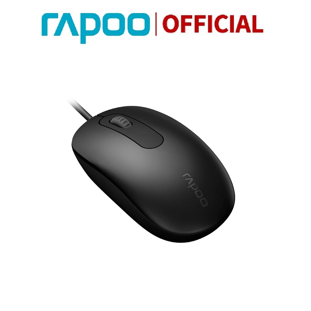 Chuột có dây Rapoo N120 1000dpi - Bảo hành 2 năm chính hãng
