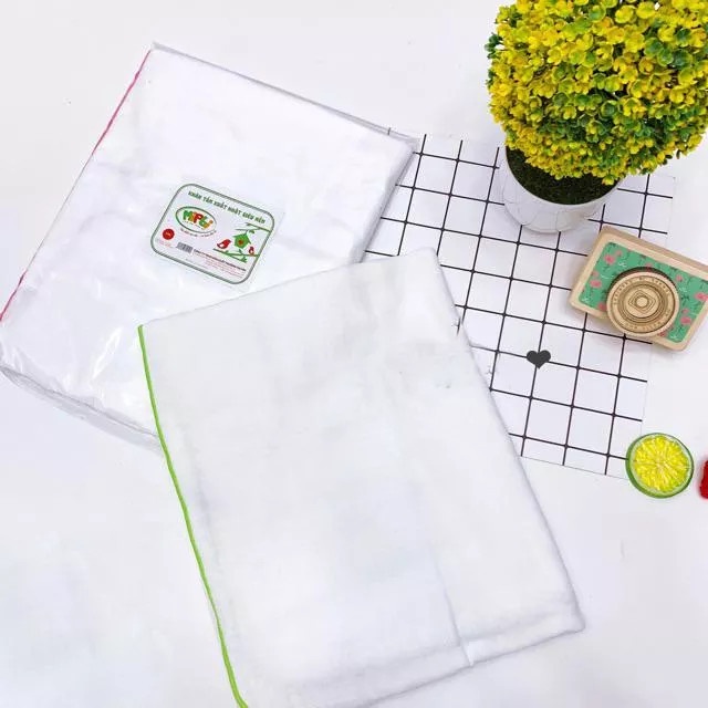 Khăn tắm cho bé Mipbi 4 lớp - 6 lớp 75 x 85 cm, khăn xô tắm siêu mềm 100% Cotton - Monnie Kids