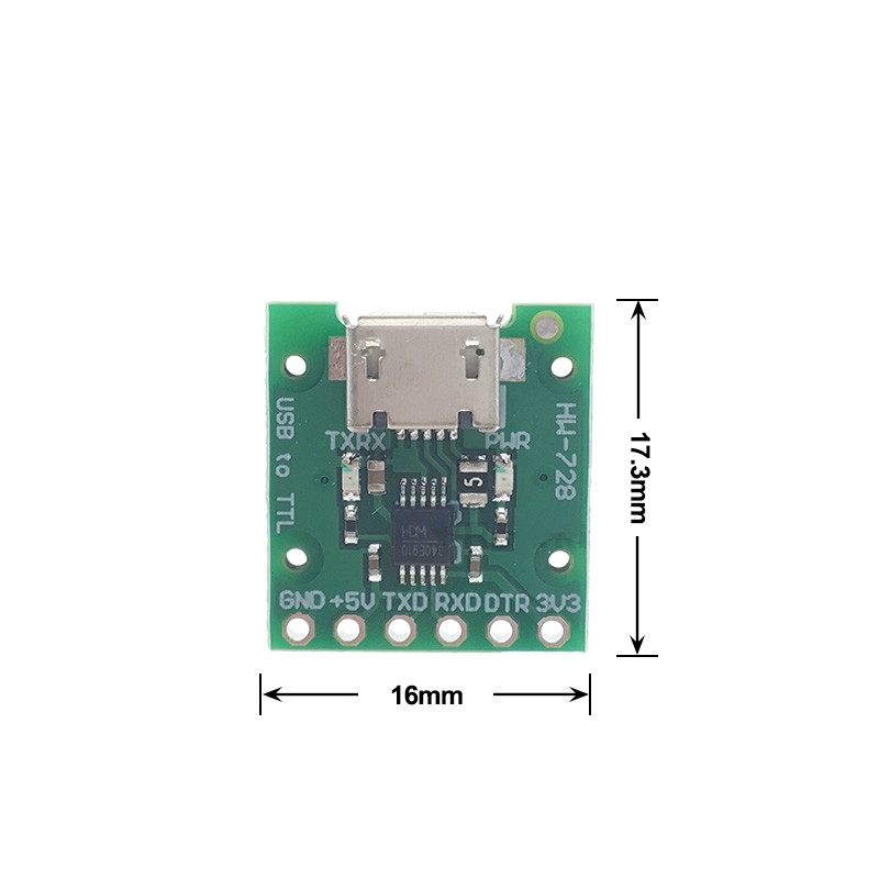 Mô Đun Chuyển Đổi Ch340E Usb Sang Ttl 5v / 3.3v Cho Pro Mini | WebRaoVat - webraovat.net.vn