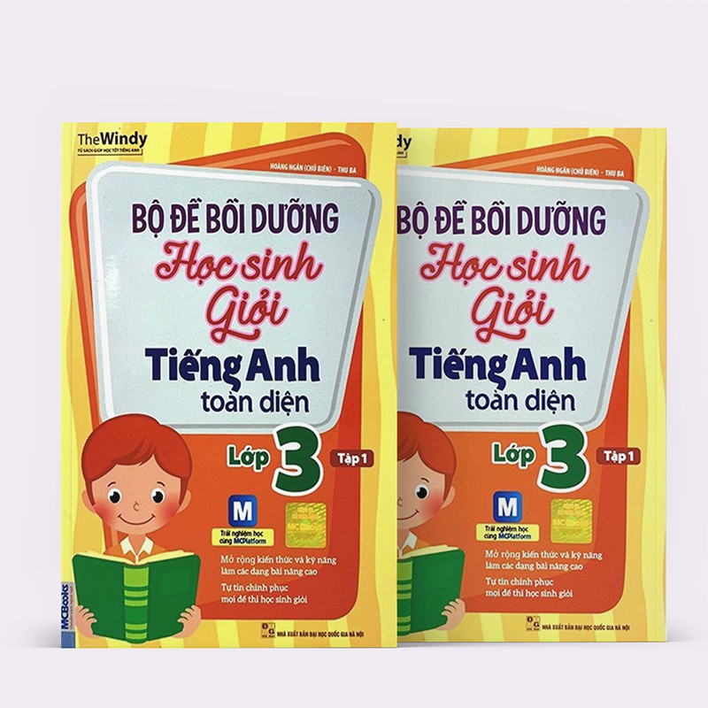 Sách - Bộ Đề Bồi Dưỡng Học Sinh Giỏi Tiếng Anh Toàn Diện - Lớp 3 (Tập 1)