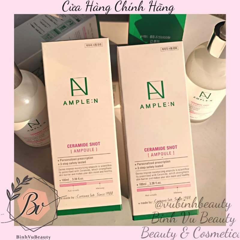Tinh chất dưỡng da chứa Ceramide Amplen shot ampoule AA008