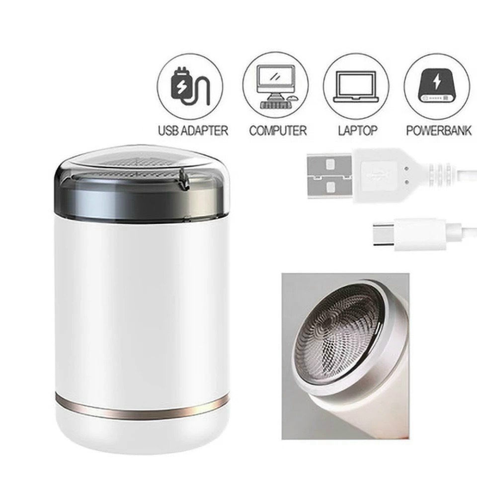 Máy Cạo Râu Nam Mini Bỏ Túi SH-588 Cao Cấp, Dao Cạo Râu Điện 3 Lưỡi Siêu Nhỏ Gọn Công Nghệ Nhật Bản, Công Suất Lớn, Khôn