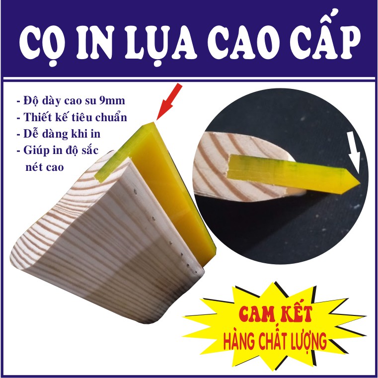 CỌ IN LỤA CAO CẤP (DAO GẠT MỰC)
