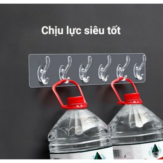 MÓC DÁN TƯỜNG TRONG SUỐT SIÊU DÍNH