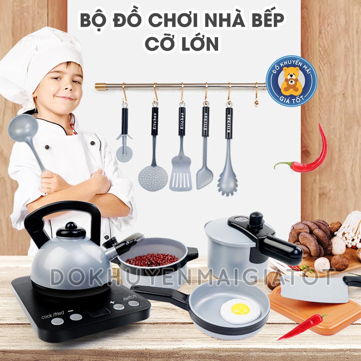 Bộ đồ chơi nấu ăn nhà bếp cho em bé