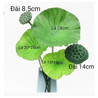 Hoa sen vải lụa bông lớn 22-25cm