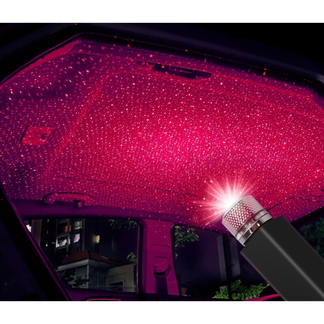 Đèn led laser bầu trời sao đầu cắm usb tiện dụng