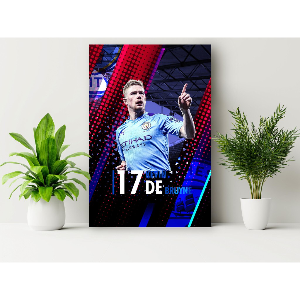 TRANH BÓNG ĐÁ - CẦU THỦ KEVIN DE BRUYNE