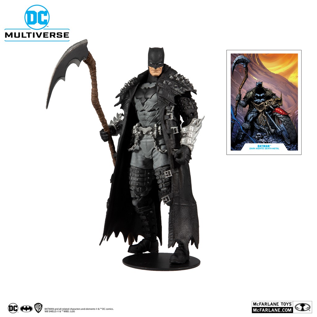 Mô hình McFarlane 🦇 DC Multiverse 7-inch 🦇 Batman Death Metal