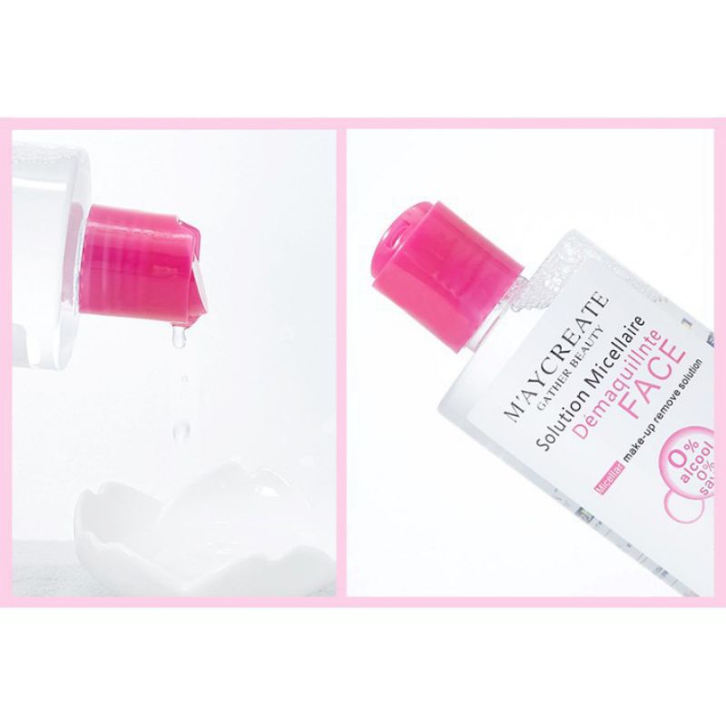 Nước Tẩy Trang M'aycreate Gather Beauty 300ML Hàng Chính Hãng Maycreate Nội Đia Trung