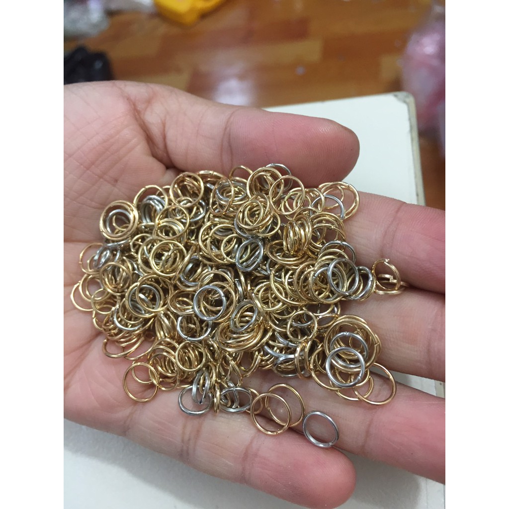 10gam KHOEN TRÒN KẾT NỐI CÁC PHẦN KHUYÊN TAI, VÒNG, MÓC KHÓA