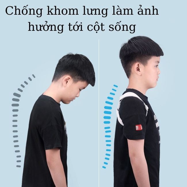 Đai Chống Gù Lưng Rung Cảm Biến Điện Tử Thông Minh cao cấp