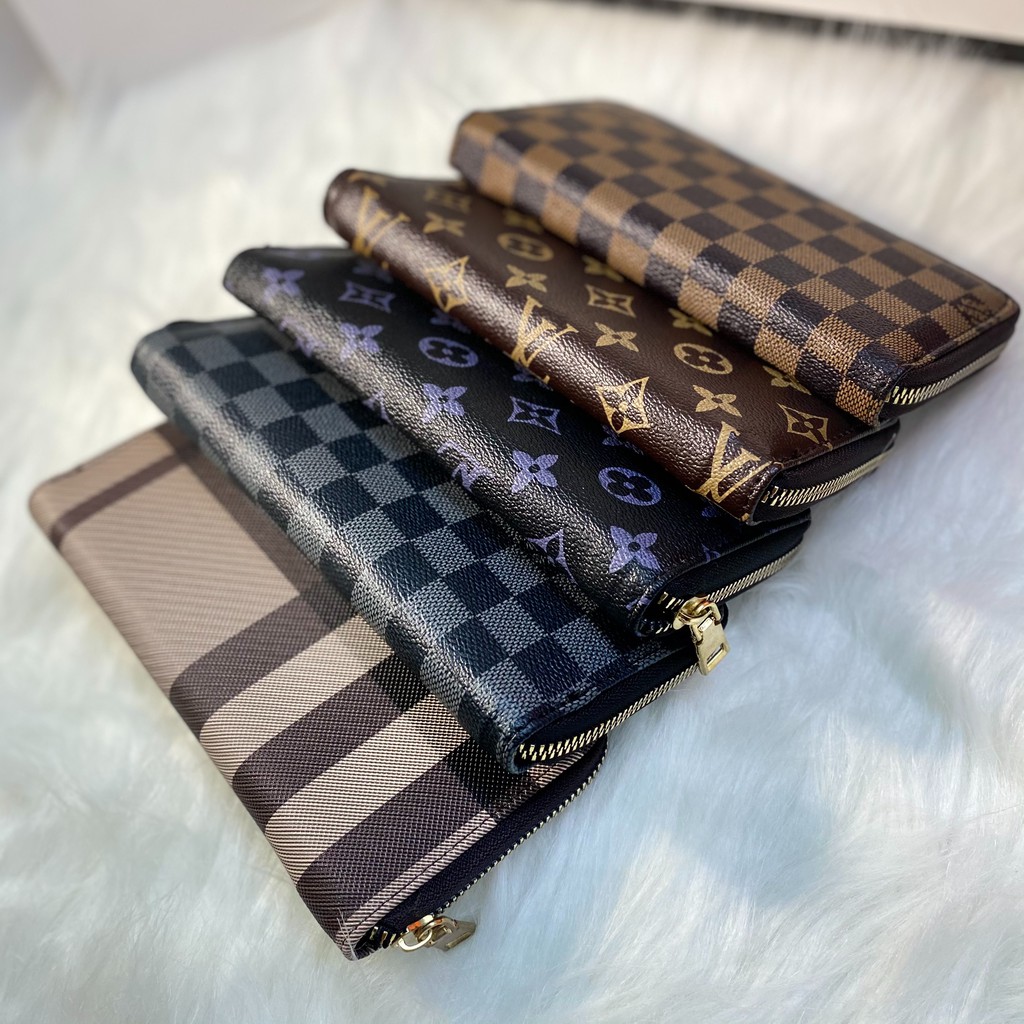 SALE LỚN NHẤT NĂM 2022 Ví Clutch nam cầm tay thời trang dài khóa kéo 20cm phong cách sang trọng
