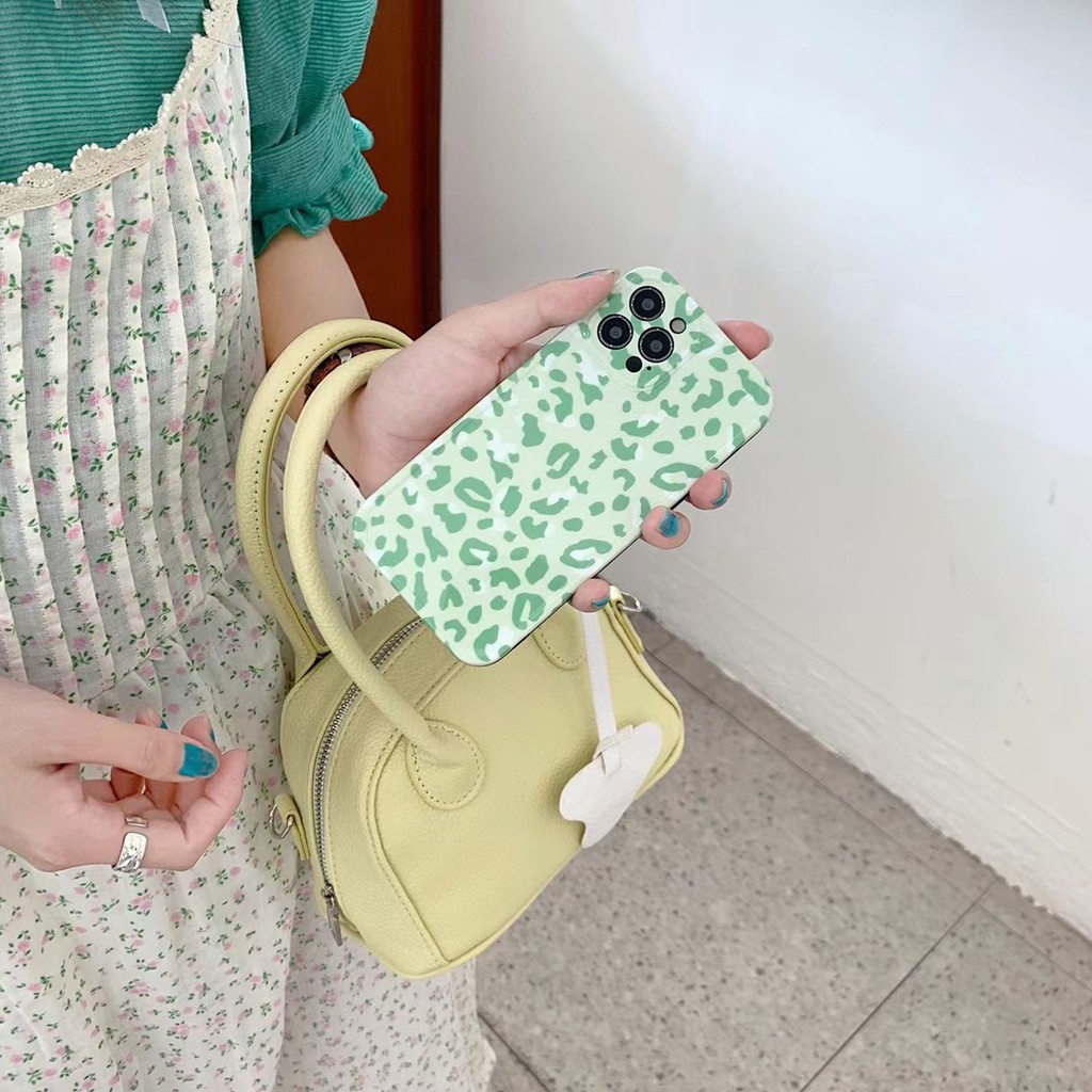 Green leopard Suitable for iphone 7/8 / Se2020 7plus / 8plus Ix Xr Xsmax 11 11pro11promax 12 12mini 12pro 12pro Max soft shell | BigBuy360 - bigbuy360.vn