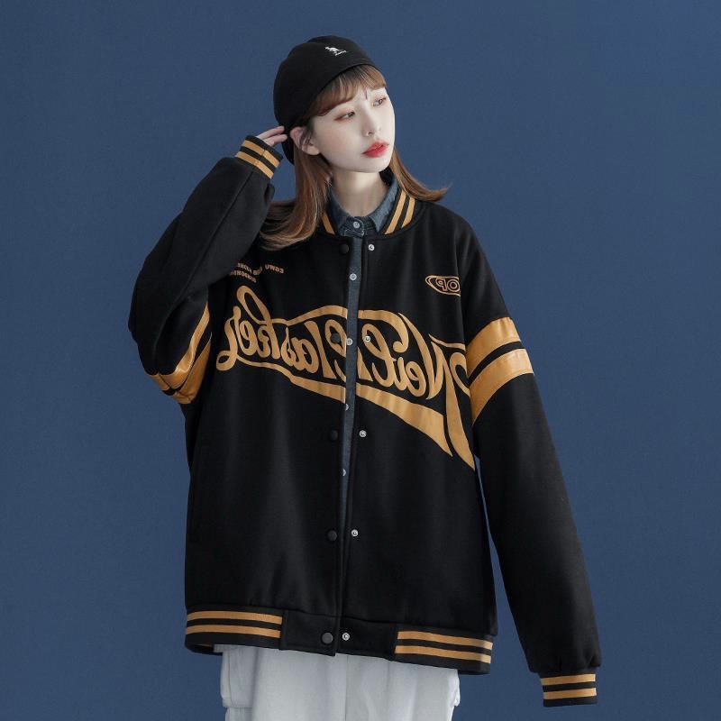 Áo Khoác Bomber Nam Nữ Ulzzang Form Rộng, Áo Khoác Nỉ Đôi Unisex Mùa Đông 2 Lớp Đẹp Giá Rẻ