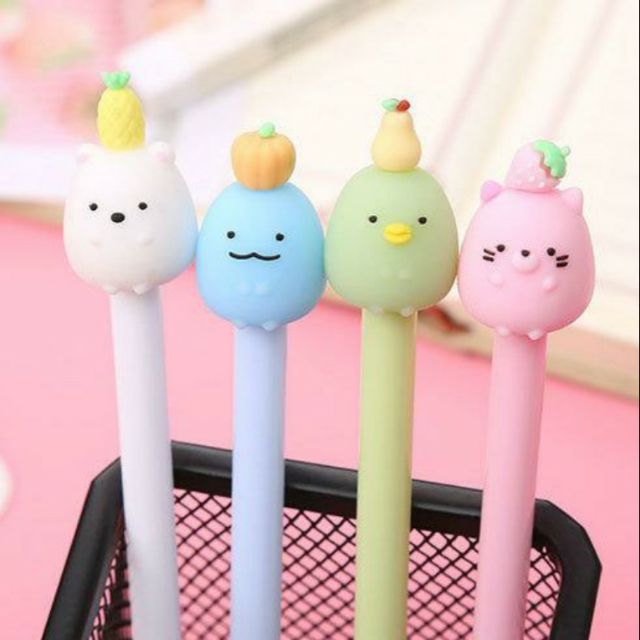 Bút Thú Cute Đội Hoa Quả