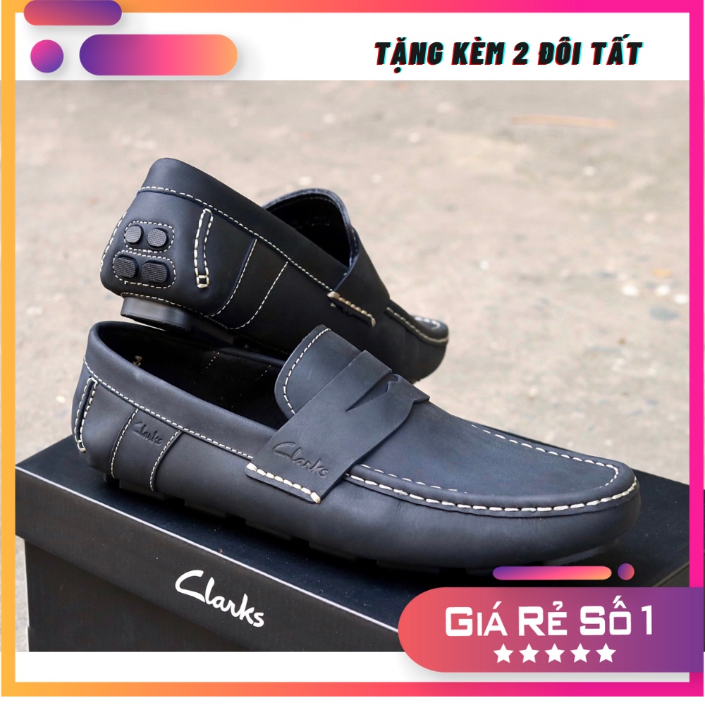 Giày lười nam da bò cao cấp, nhập Thái Lan Full hộp, bảo hành 2 Năm, mã SP CL03M, Thai Fashion Store