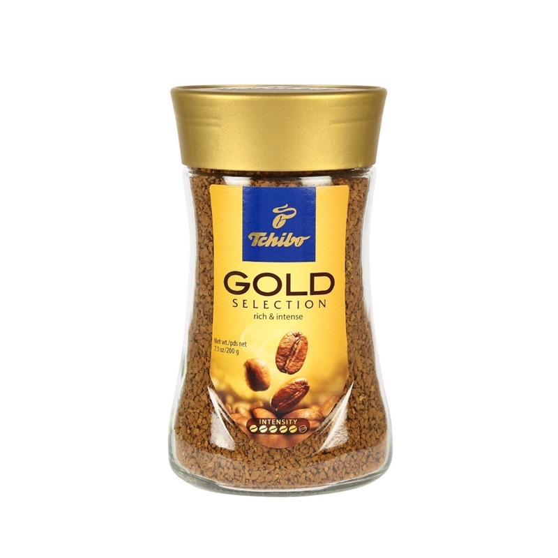 CÀ PHÊ HOÀ TAN TCHIBO GOLD RICH &amp; INTENSE LỌ 100G