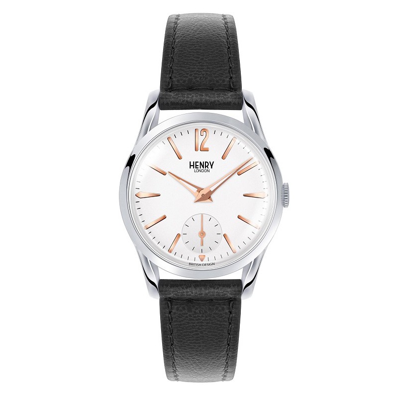 Đồng hồ nữ Henry London HL30-US-0001 Dây da