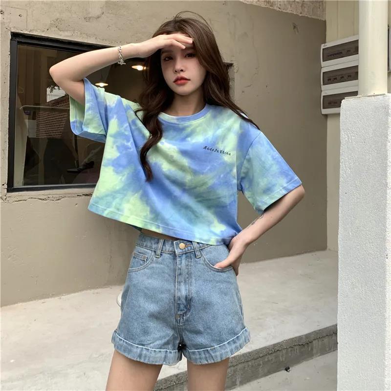 Áo Thun GavinBrown Tay Ngắn Thời Trang Quyến Rũ 2021 Cho Bạn Gái