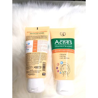 Sữa rửa mặt Acnes vitamin 100g