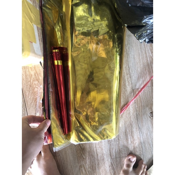 Giấy thuỷ ngân trang trí, làm oản