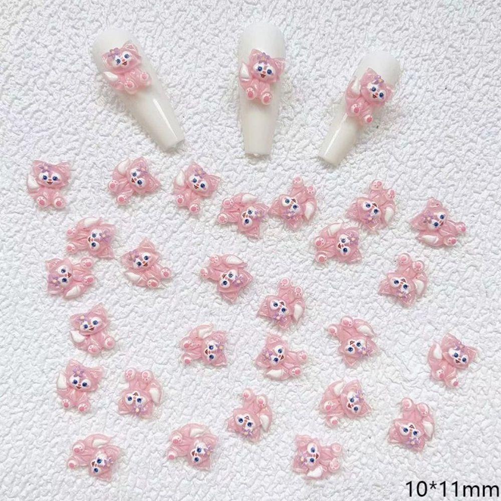Set 20 Phụ Kiện Trang Trí Móng Tay Hình Động Vật Dễ Thương|Phụ Kiện Làm Móng DIY Chuyên Dụng