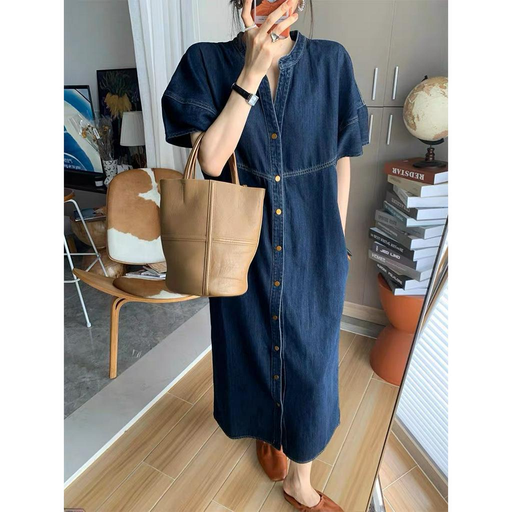 LOVISHOP - Đầm oversize denim hot hit nhà Lovi